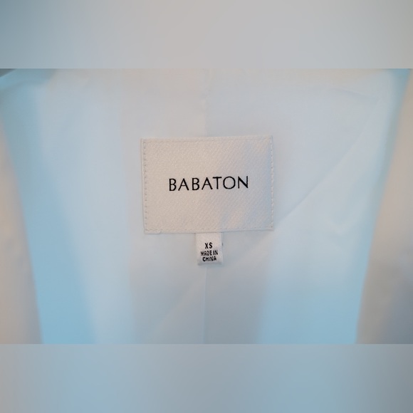 Babaton white vest jacket - Picture 3 of 5